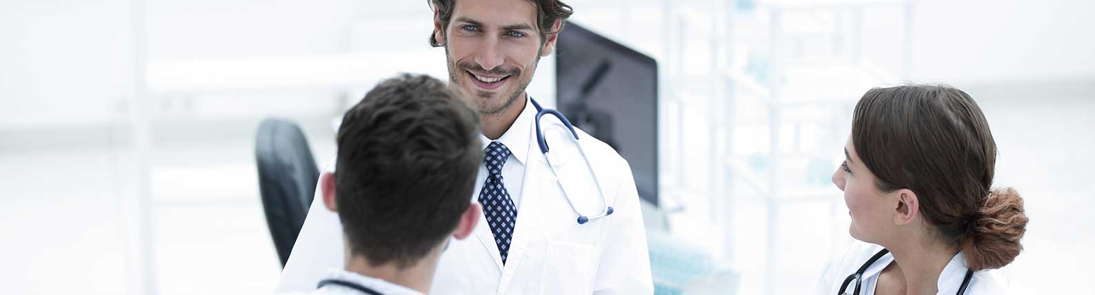 Family Medicine faculty and residents in clinic
